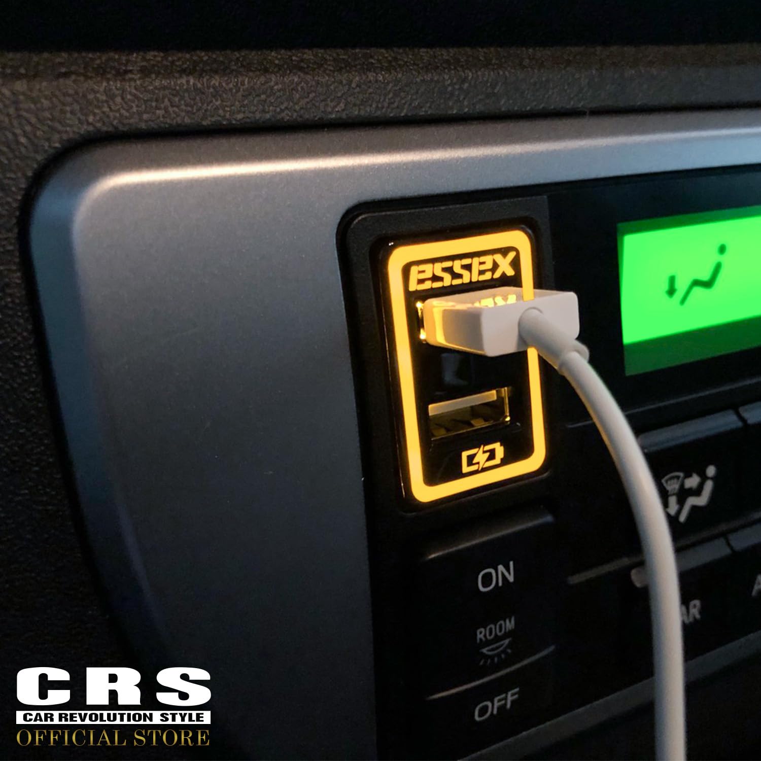 Amazon | 3A出力 急速充電対応USBポート ホワイト CRS ESSEX